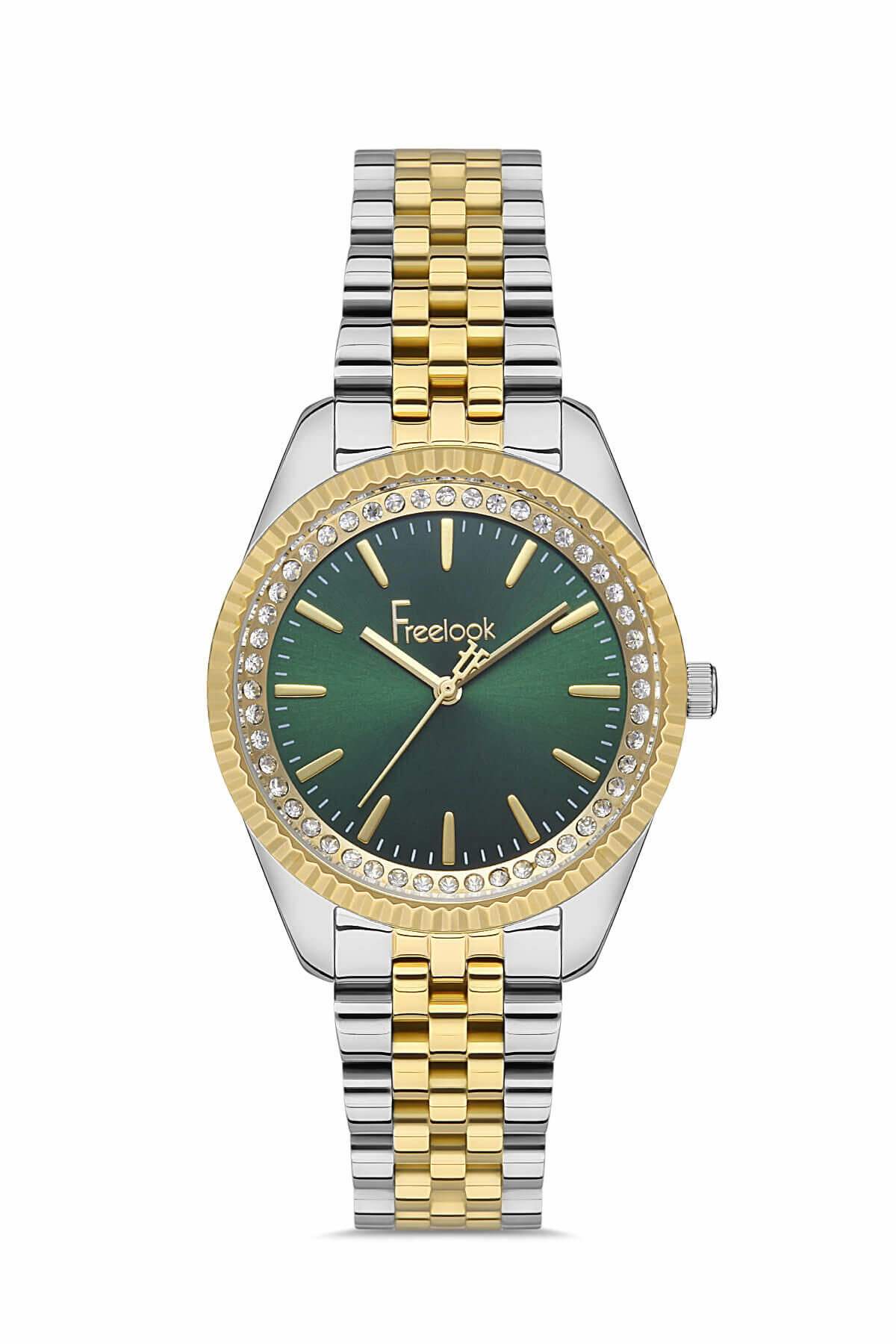 Free Look Steel Green Women's Watch image 0