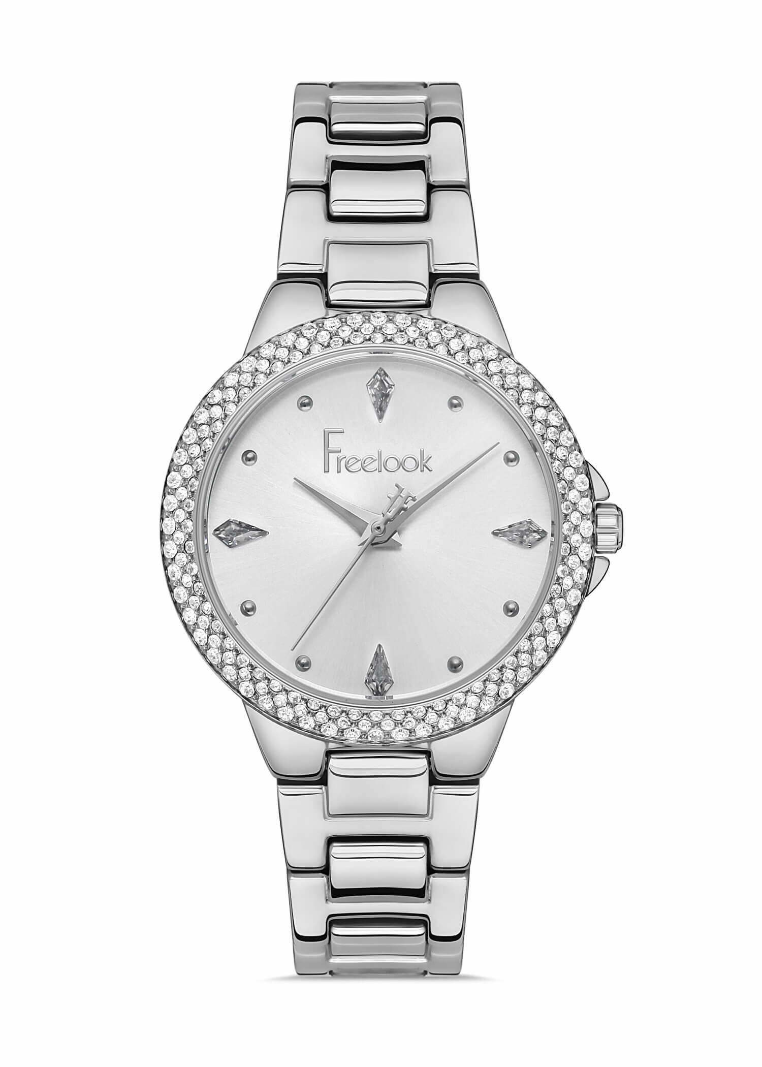 Free Look Steel White Women's Watch image 0