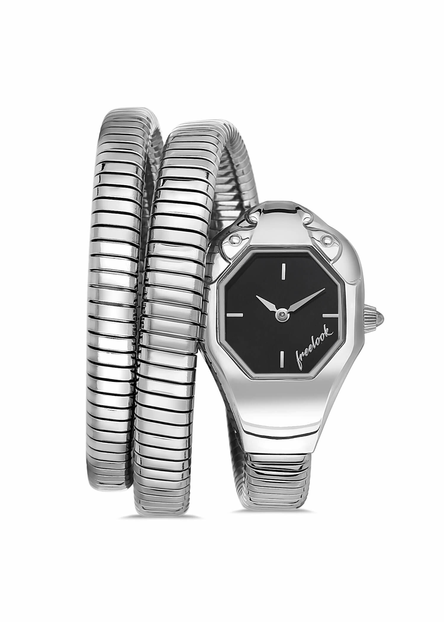 Free Look Steel Black Women's Watch image 0