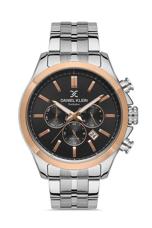 DANIEL KLEIN Steel Chrono Silver Men Watch image 0