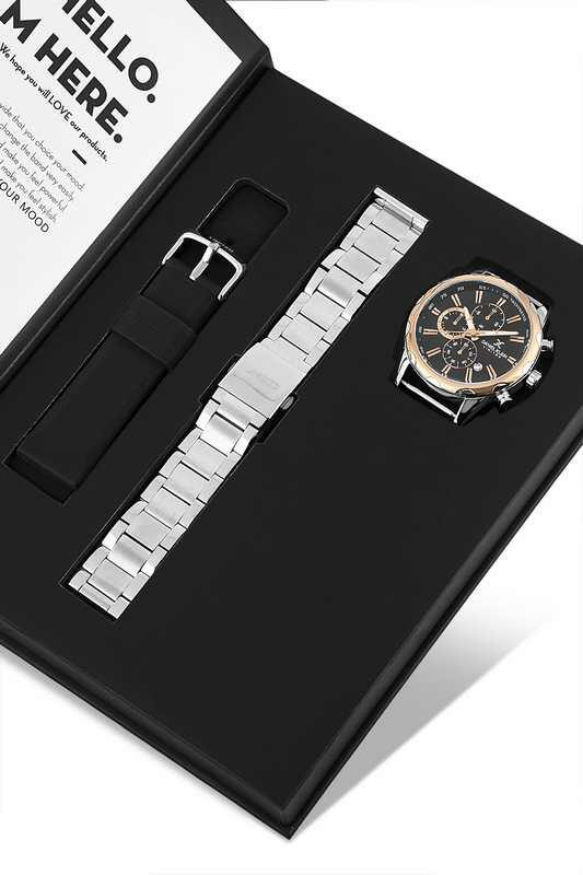 DANIEL KLEIN Steel Chrono Two-Tone Men Watch image 0