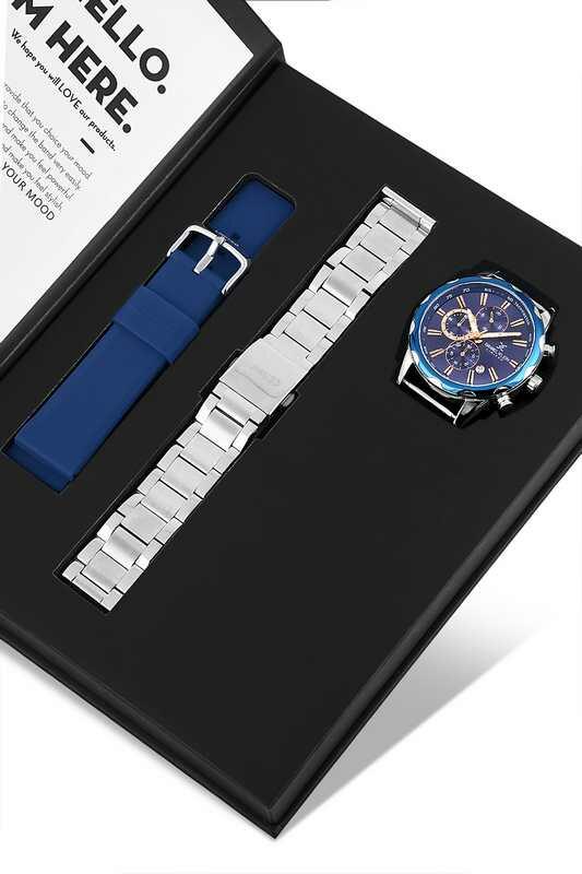 DANIEL KLEIN Steel Chrono Two-Tone Men Watch image 0