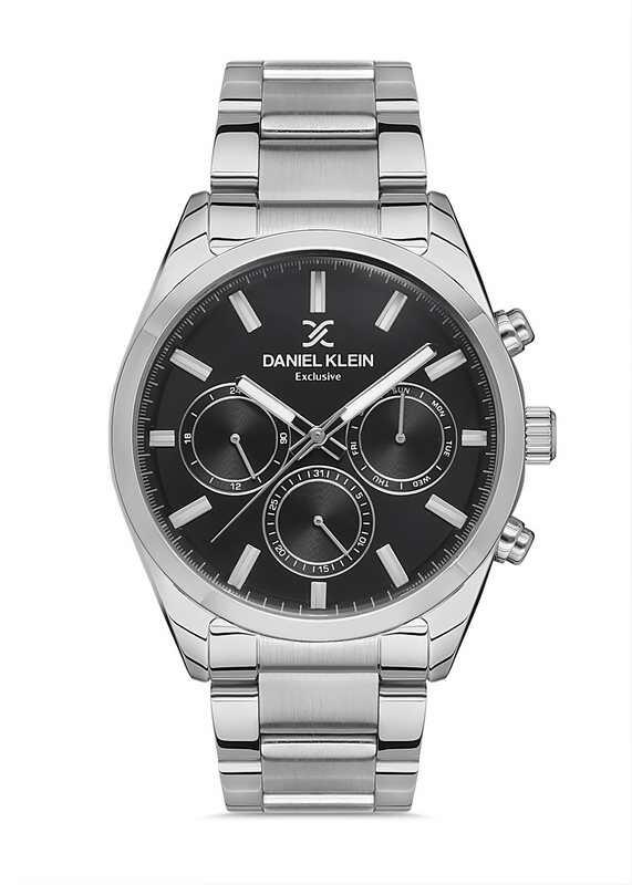 DANIEL KLEIN Steel Chrono Silver Men Watch image 0