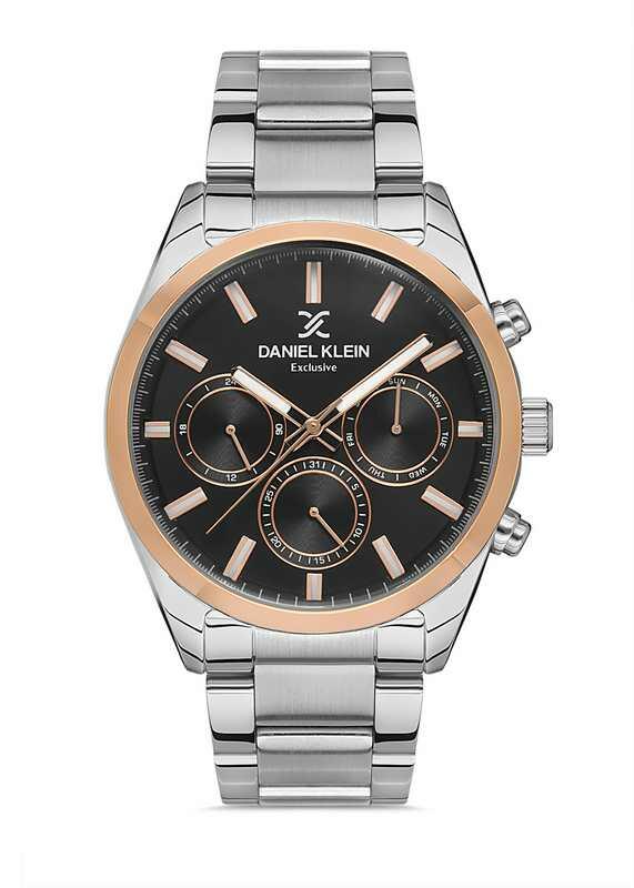 DANIEL KLEIN Steel Chrono Silver Men Watch image 0