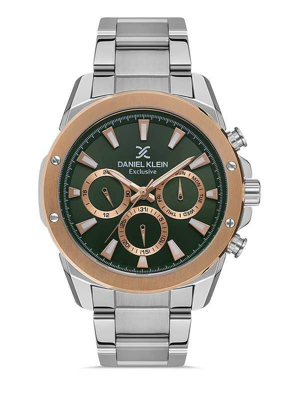 DANIEL KLEIN Steel Chrono Silver Men Watch image 0