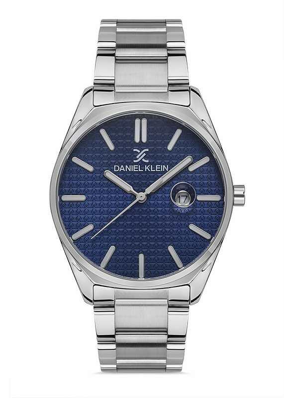 DANIEL KLEIN Steel Silver Men Watch image 0