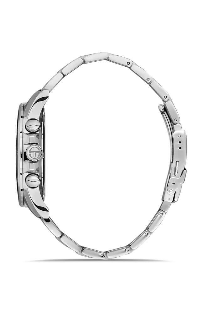 Sergio Tacchini Steel Chrono Silver Men's Watch image 1
