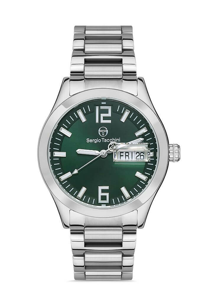 Sergio Tacchini Steel Silver Men's Watch image 0