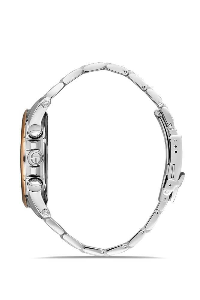 Sergio Tacchini Steel Chrono Silver Men's Watch image 1