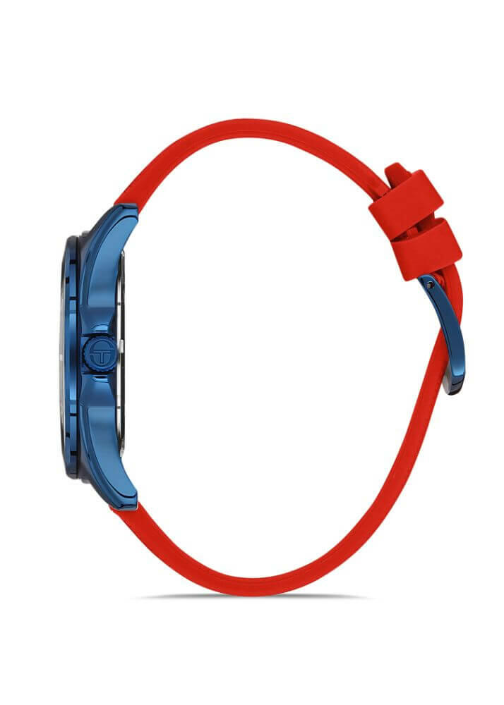 Sergio Tacchini Rubber red Men's Watch image 1
