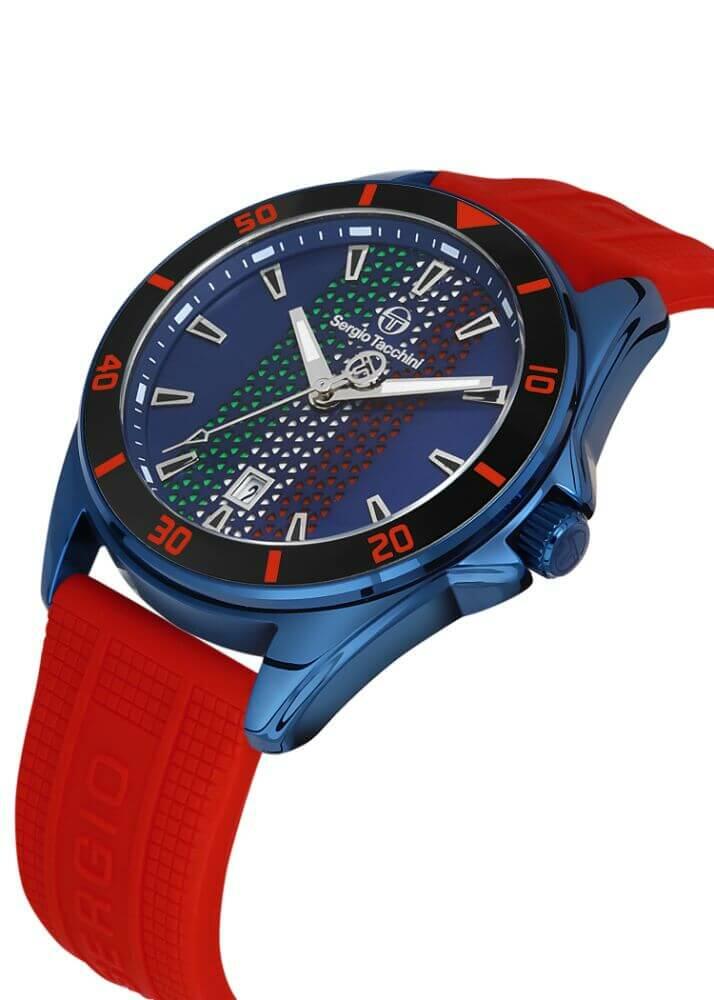 Sergio Tacchini Rubber red Men's Watch image 2