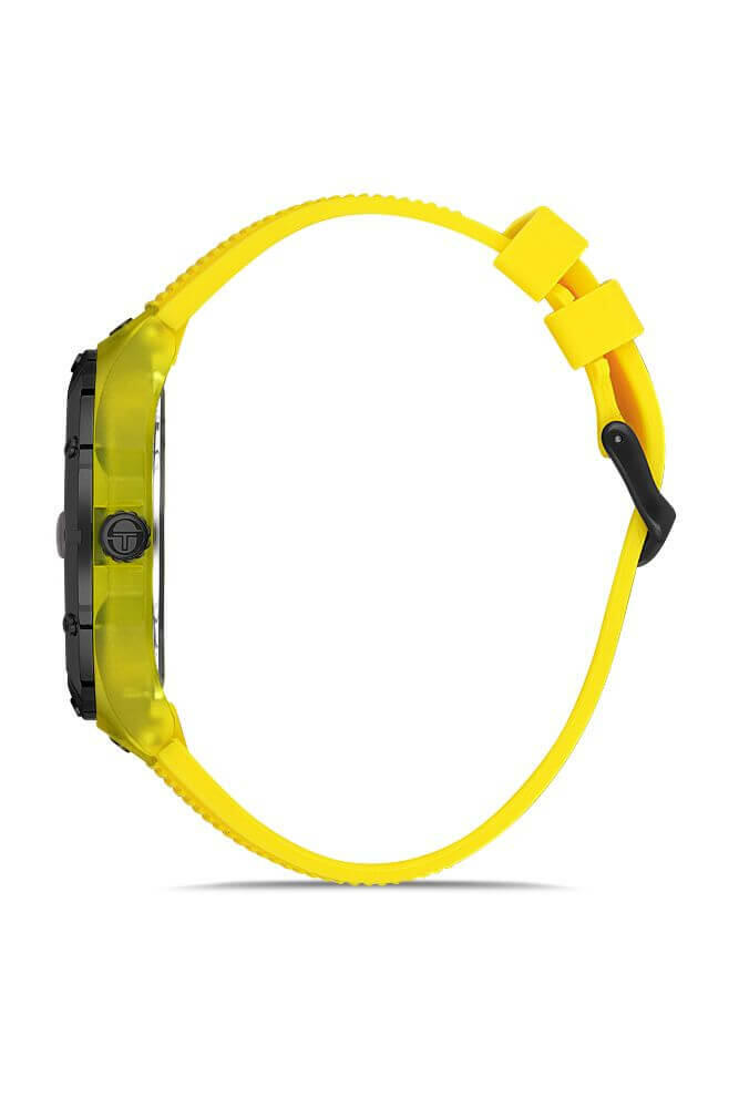 Sergio Tacchini Rubber Yellow Men's Watch image 1