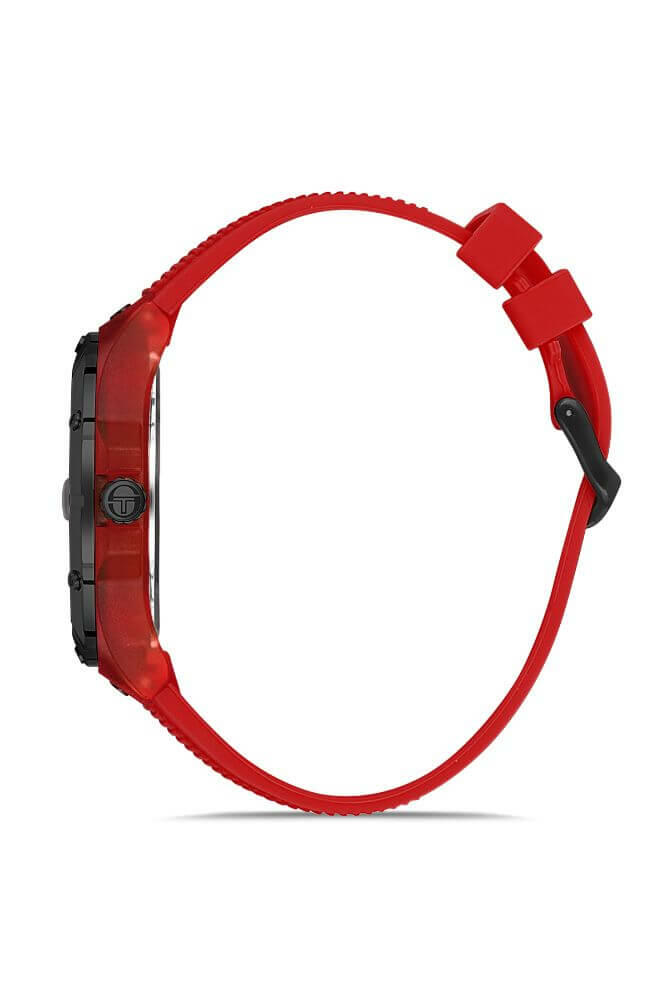 Sergio Tacchini Rubber red Men's Watch image 1