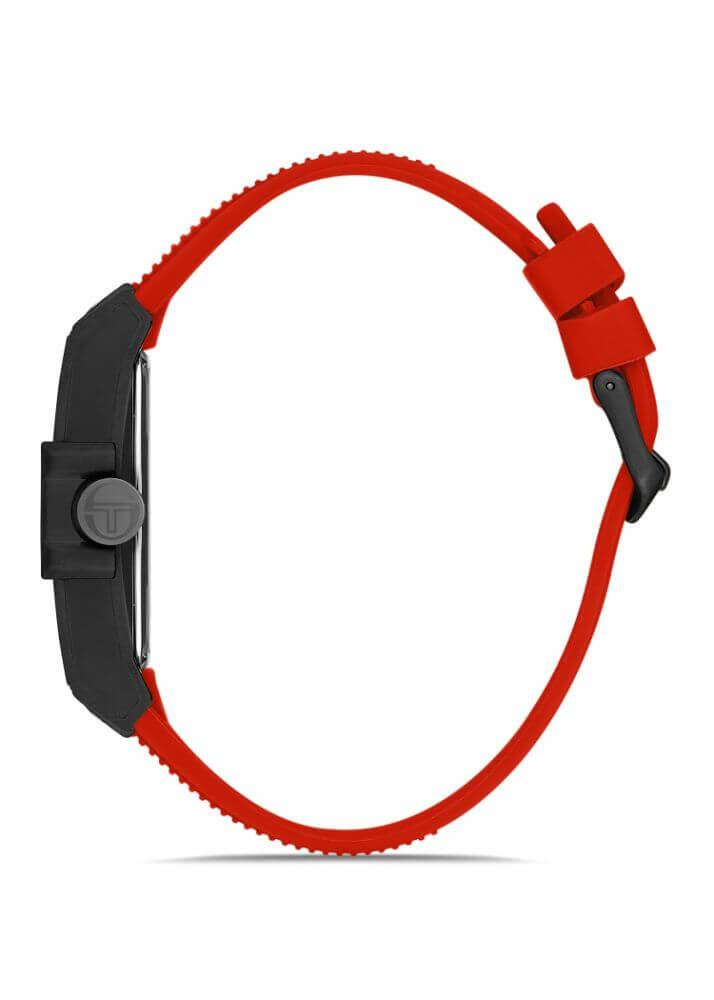 Sergio Tacchini Rubber Chrono red Men's Watch image 1