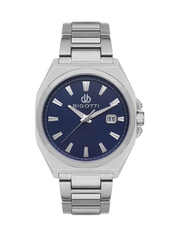 BIGOTTI Steel Silver Men Watch image 0