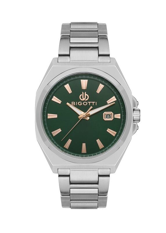 BIGOTTI Steel Silver Men Watch image 0