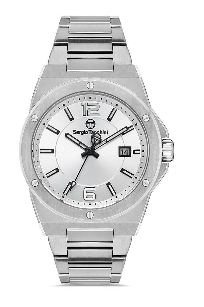 Sergio Tacchini Steel Silver Men's Watch image 0