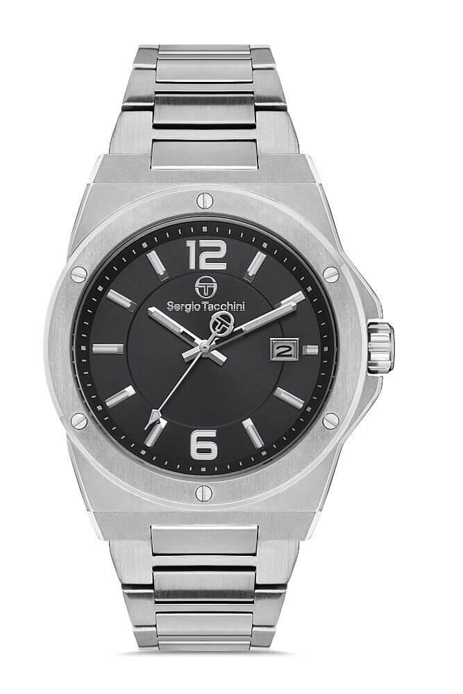 Sergio Tacchini Steel Silver Men's Watch image 0