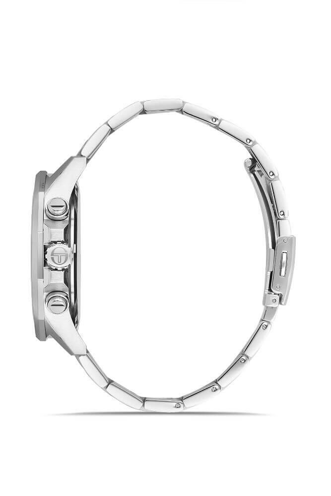 Sergio Tacchini Steel Chrono Silver Men's Watch image 1