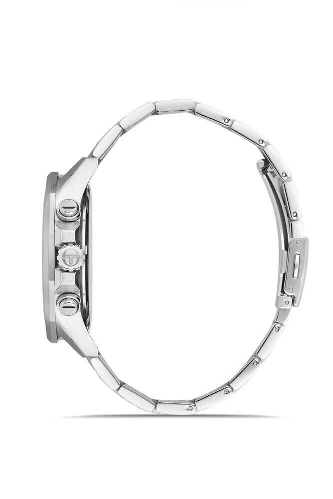 Sergio Tacchini Steel Chrono Silver Men's Watch image 1