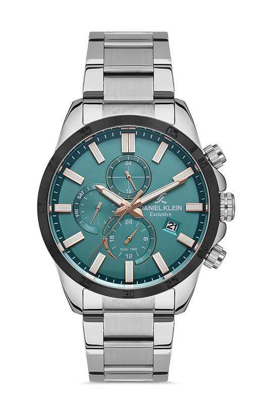 DANIEL KLEIN Steel Chrono Silver Men Watch image 0