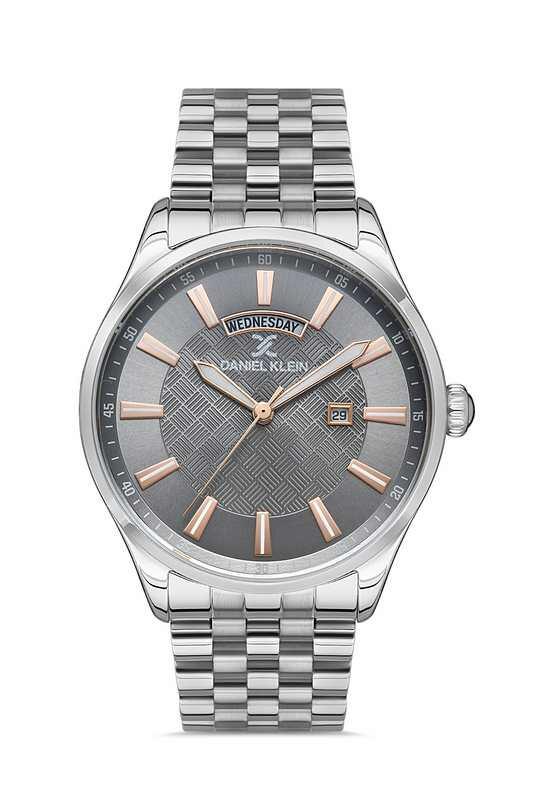 DANIEL KLEIN Steel Silver Men Watch image 0