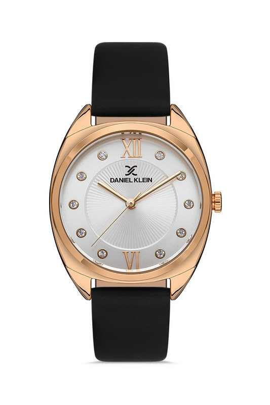 DANIEL KLEIN Leather Black Women's Watch image 0