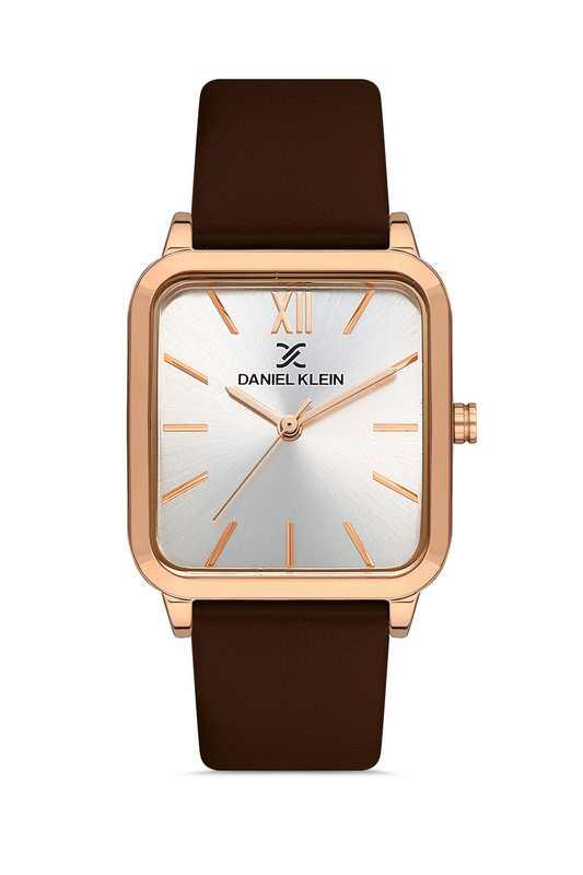 DANIEL KLEIN Leather Brown Women's Watch image 0