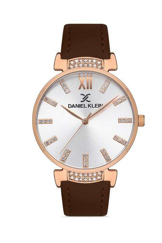 DANIEL KLEIN Leather Brown Women Watch image 0