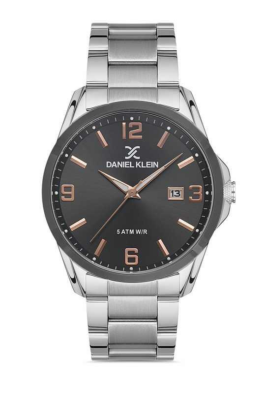 DANIEL KLEIN Steel Silver Men Watch image 0