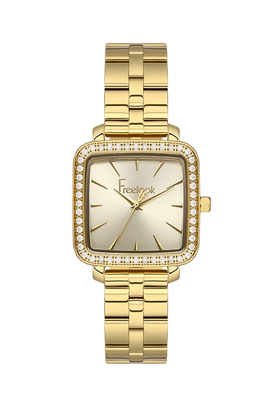 Free Look Steel gold Women's Watch image 0