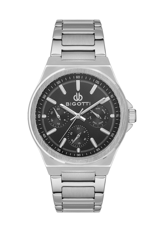 BIGOTTI Steel Chrono Silver Men's Watch image 0