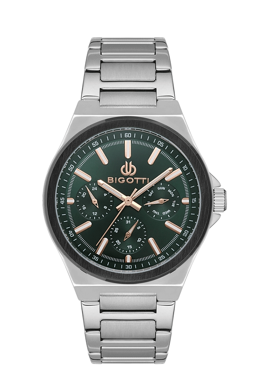 BIGOTTI Steel Chrono Silver Men's Watch image 0