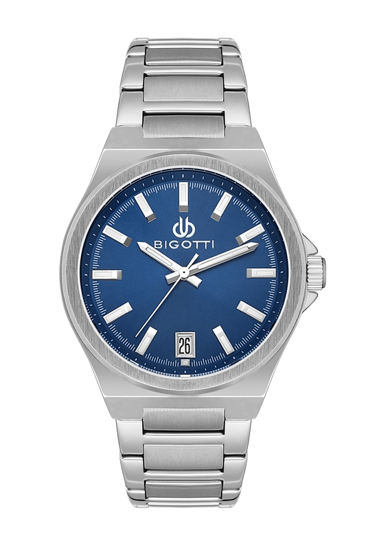 BIGOTTI Steel Silver Men's Watch image 0