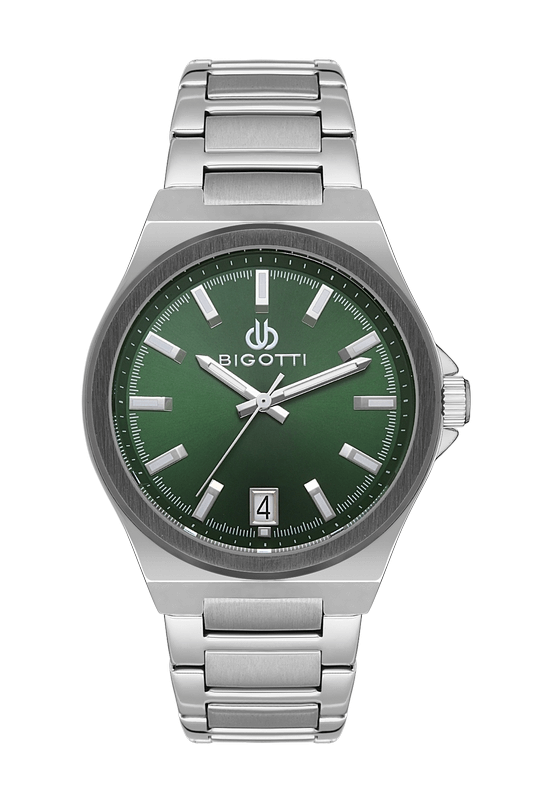 BIGOTTI Steel Silver Men's Watch image 0