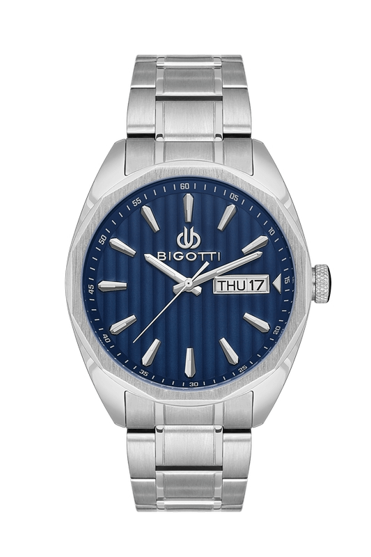 BIGOTTI Steel Silver Men's Watch image 0