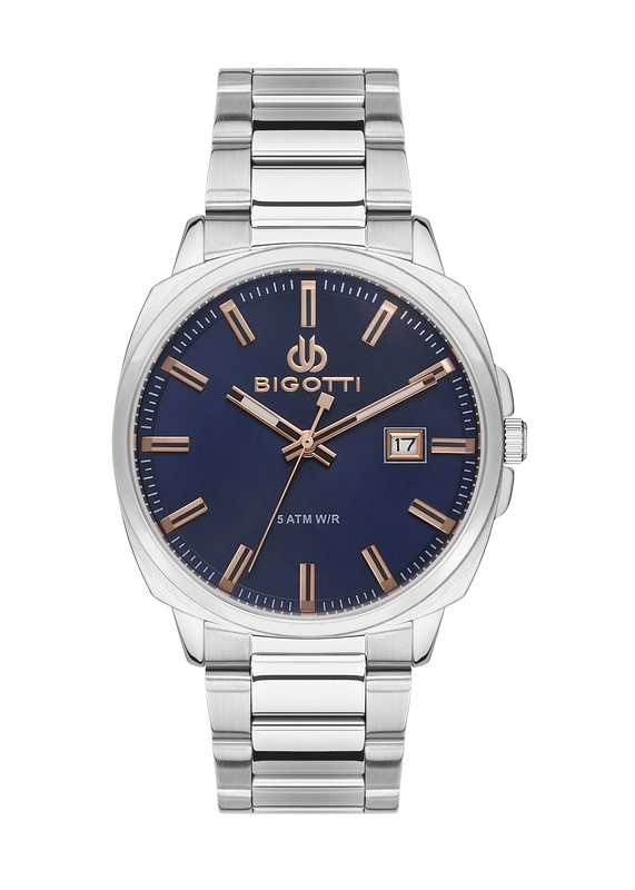 BIGOTTI Steel Silver Men's Watch image 0