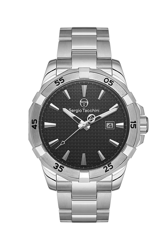 SERGIO TACCHINI Steel Silver Men's Watch image 0