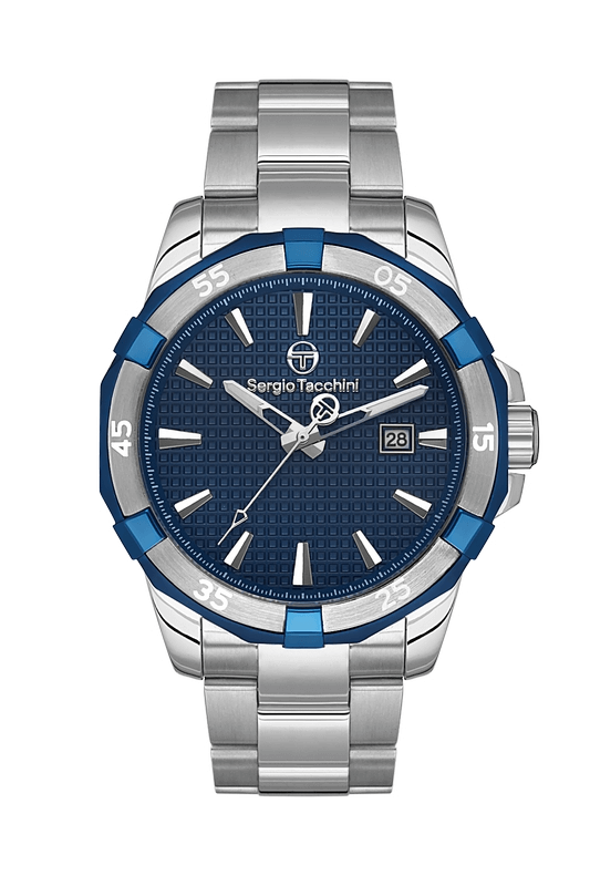 SERGIO TACCHINI Steel Silver Men's Watch image 0