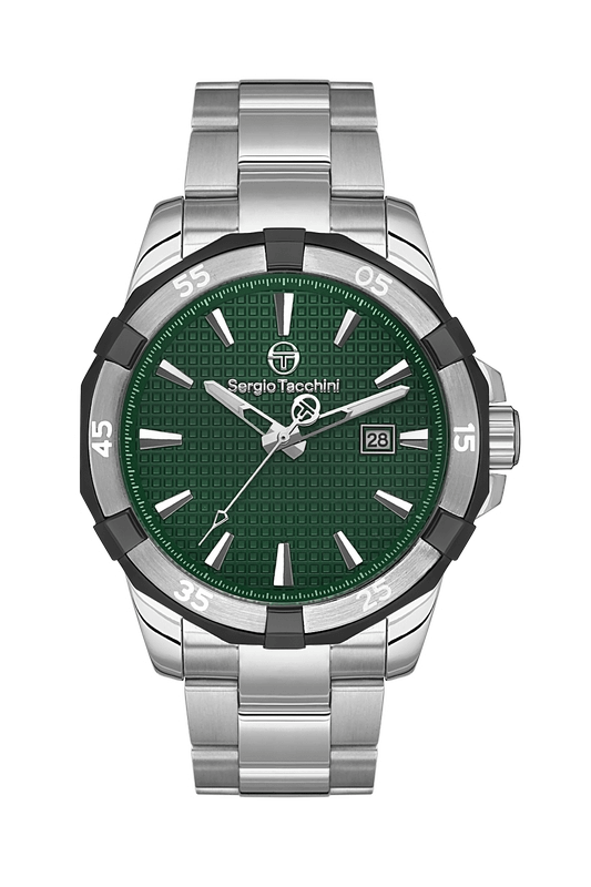 SERGIO TACCHINI Steel Silver Men's Watch image 0