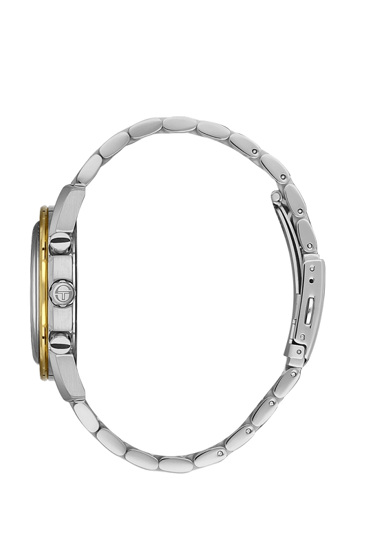 SERGIO TACCHINI Steel Chrono Silver Men's Watch image 1