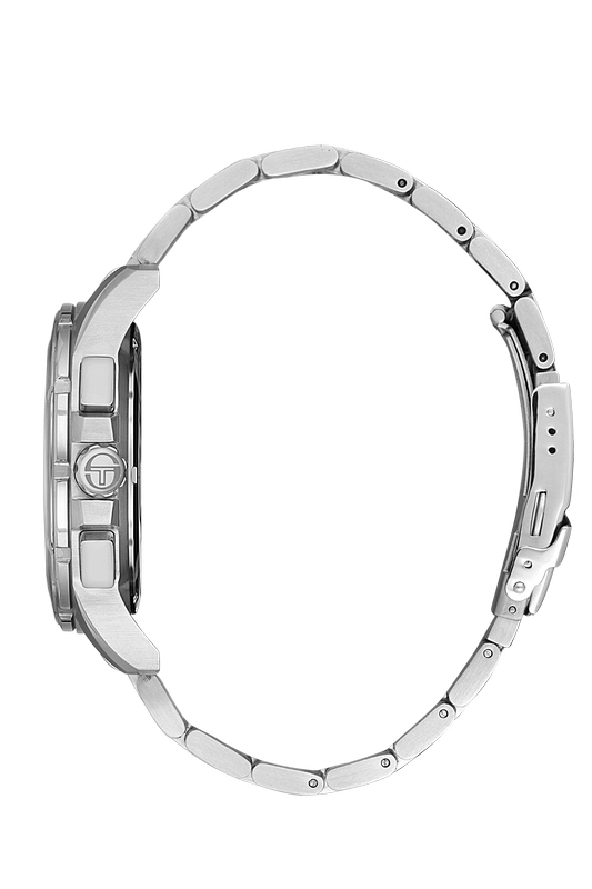 SERGIO TACCHINI Steel Chrono Silver Men's Watch image 1