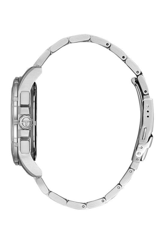 SERGIO TACCHINI Steel Chrono Silver Men's Watch image 1