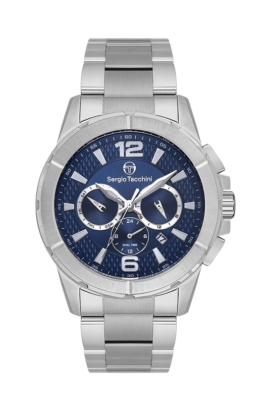 SERGIO TACCHINI Steel Chrono Silver Men's Watch image 0