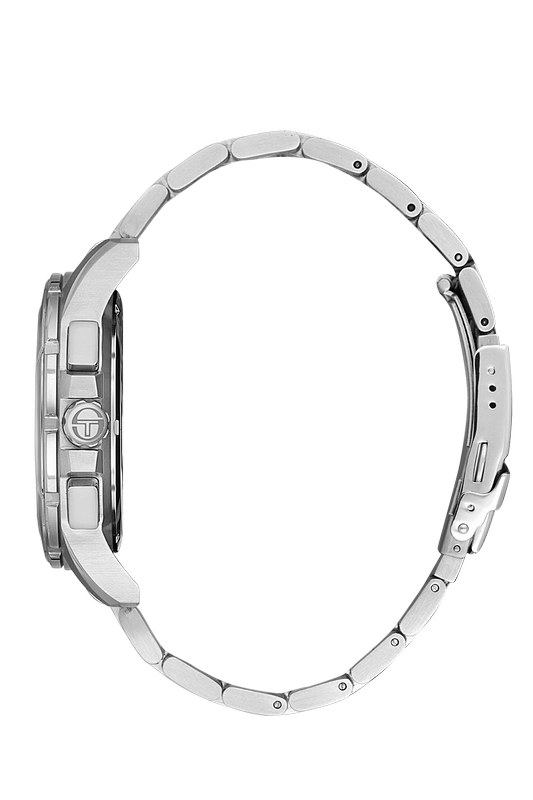 SERGIO TACCHINI Steel Chrono Silver Men's Watch image 1