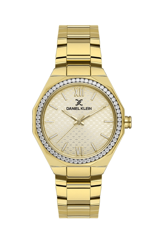 DANIEL KLEIN Steel Gold Women's Watch image 0