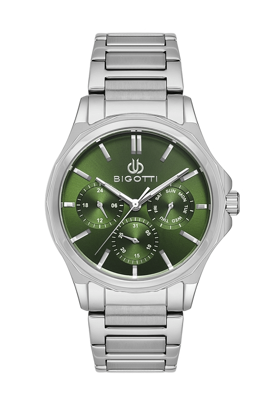 BIGOTTI Steel Chrono Silver Men's Watch image 0