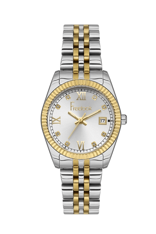 Free Look Steel Two Tone Women's Watch image 0