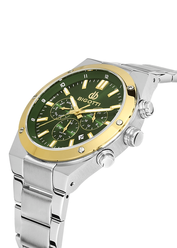 BIGOTTI Steel Chrono Silver Men's Watch image 0