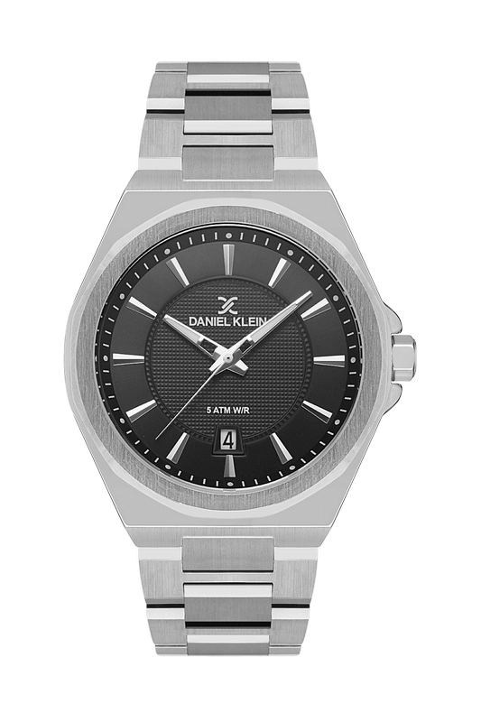 DANIEL KLEIN Steel Silver Men's Watch image 0
